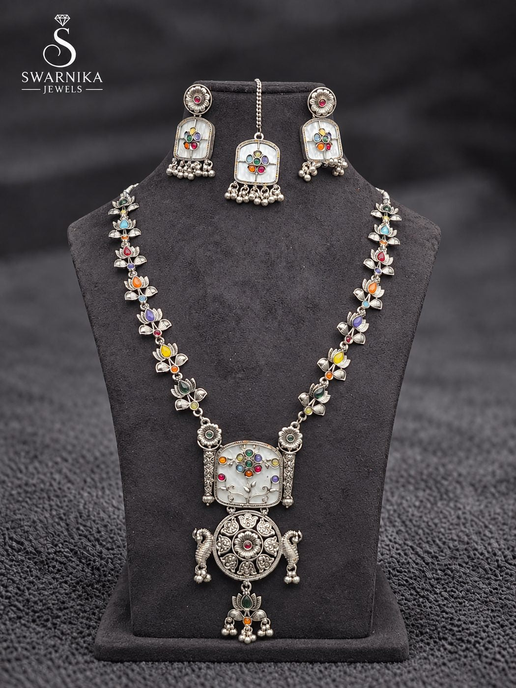 Antique Bridal Choker Style Necklace Set view 1